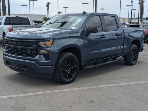 Used 2024 Chevrolet Silverado 1500 Custom w/ Turbomax Blackout Package AWD/4WD image 5