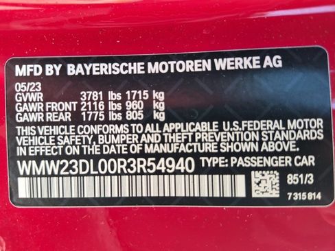 Used 2024 MINI Cooper Convertible w/ Signature Upholstery Package FWD image 16