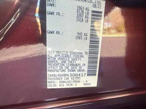 Used 2023 Nissan Altima 2.5 SV image 22