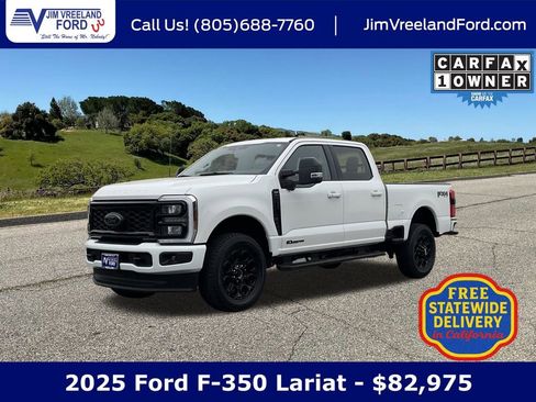 Used 2025 Ford F350 Lariat w/ Black Appearance Package image 1