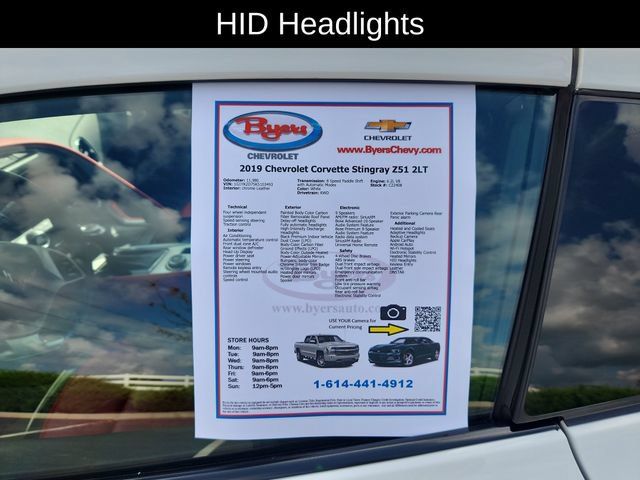 Used 2019 Chevrolet Corvette Stingray Coupe RWD image 12