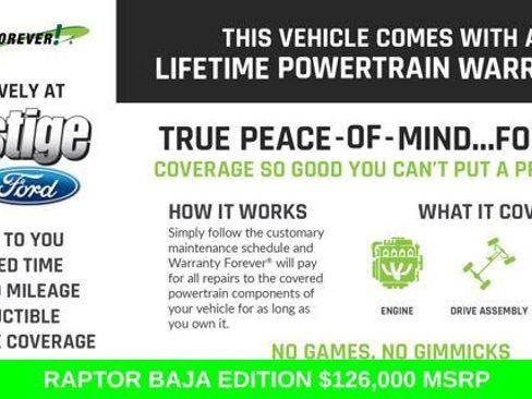 Certified 2021 Ford F150 Raptor w/ Equipment Group 801A High image 2