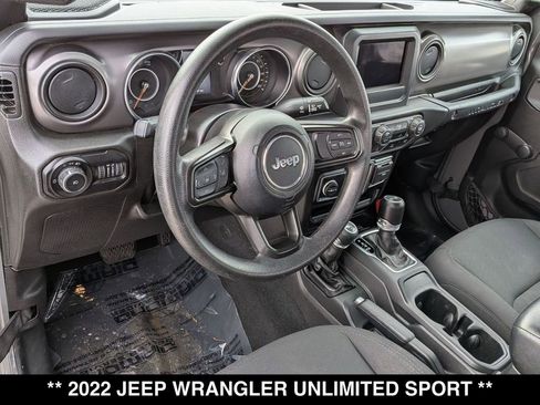 Used 2022 Jeep Wrangler Unlimited Sport image 16