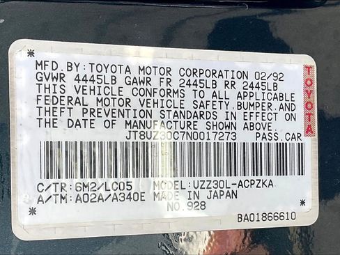 Used 1992 Lexus SC 400 Coupe image 29