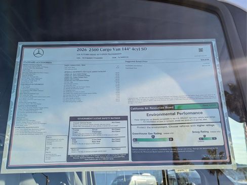 New 2026 Mercedes-Benz Sprinter 144 Cargo image 12