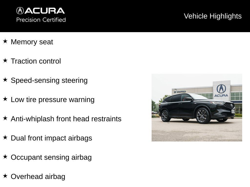Certified 2022 Acura MDX A-Spec AWD/4WD image 9
