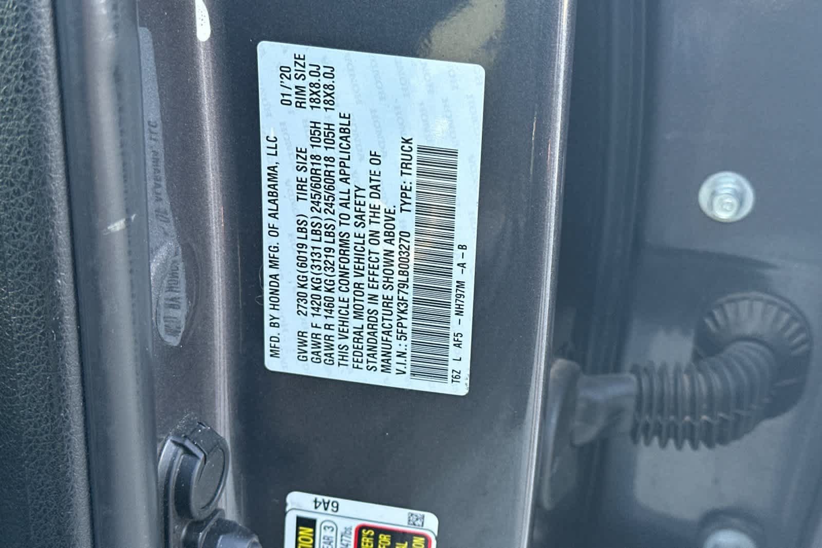 Used 2020 Honda Ridgeline RTL-E image 29