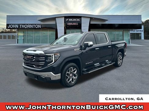 Used 2025 GMC Sierra 1500 SLT w/ SLT Premium Plus Package AWD/4WD image 1