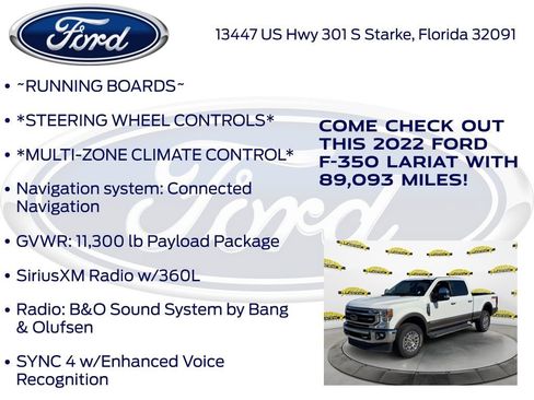 Certified 2022 Ford F350 Lariat w/ Chrome Package AWD/4WD image 17