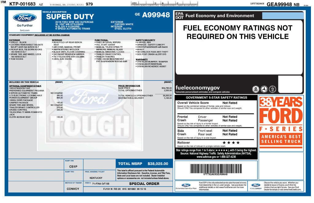 Used 2016 Ford F250 XL w/ Power Equipment Group RWD image 9