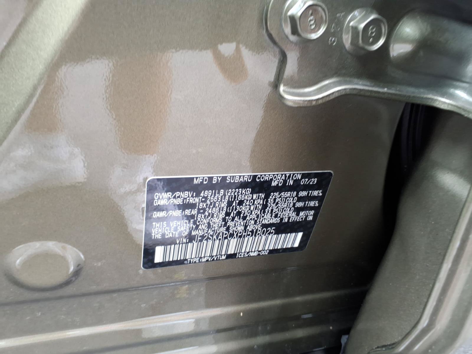 Certified 2023 Subaru Forester Limited AWD/4WD image 16