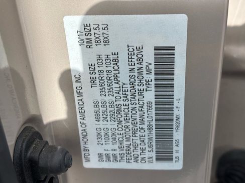 Certified 2017 Honda CR-V EX-L image 27