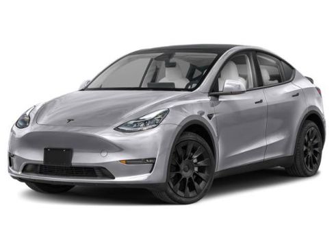 Used 2024 Tesla Model Y Long Range AWD/4WD image 1