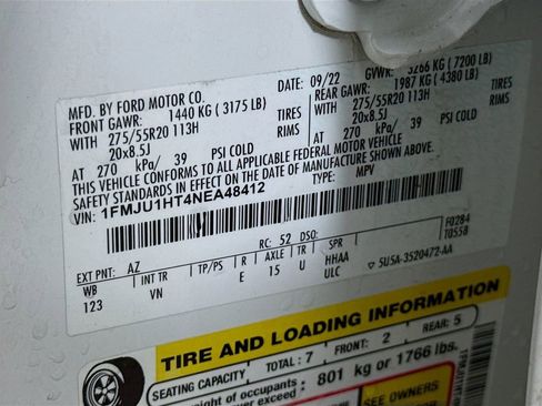 Used 2022 Ford Expedition XLT image 34