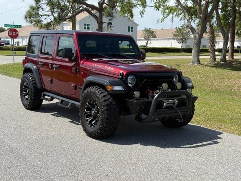 Used 2021 Jeep Wrangler Unlimited Sport image 1