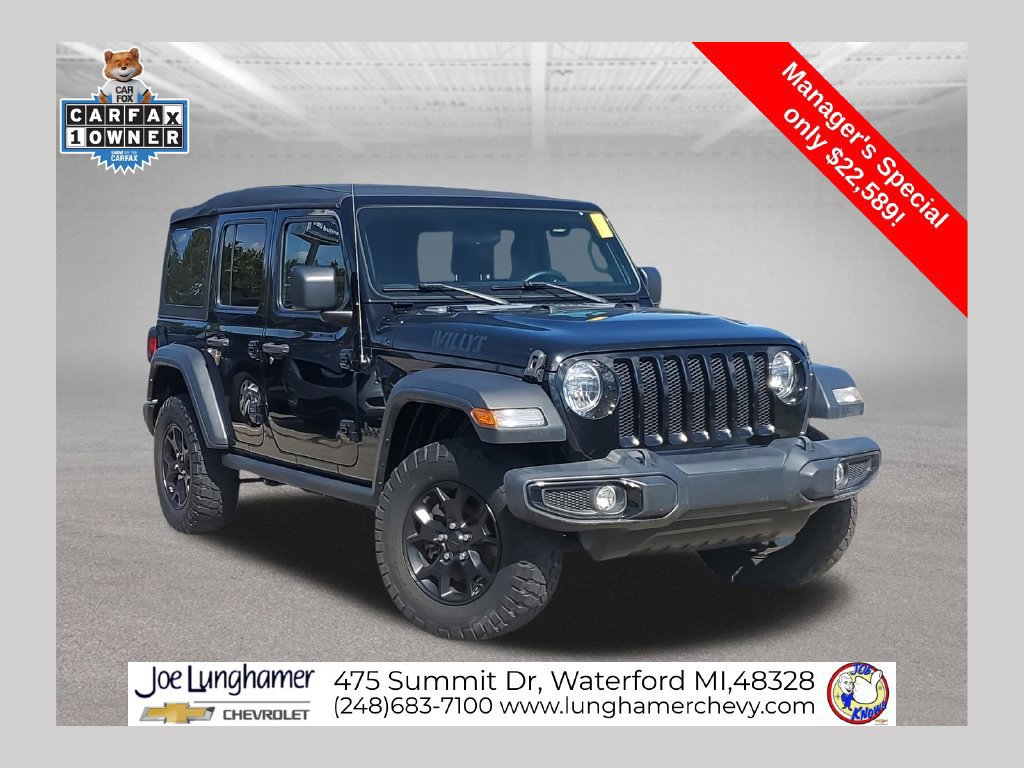 Used 2022 Jeep Wrangler Unlimited Sport AWD/4WD 360° Tour