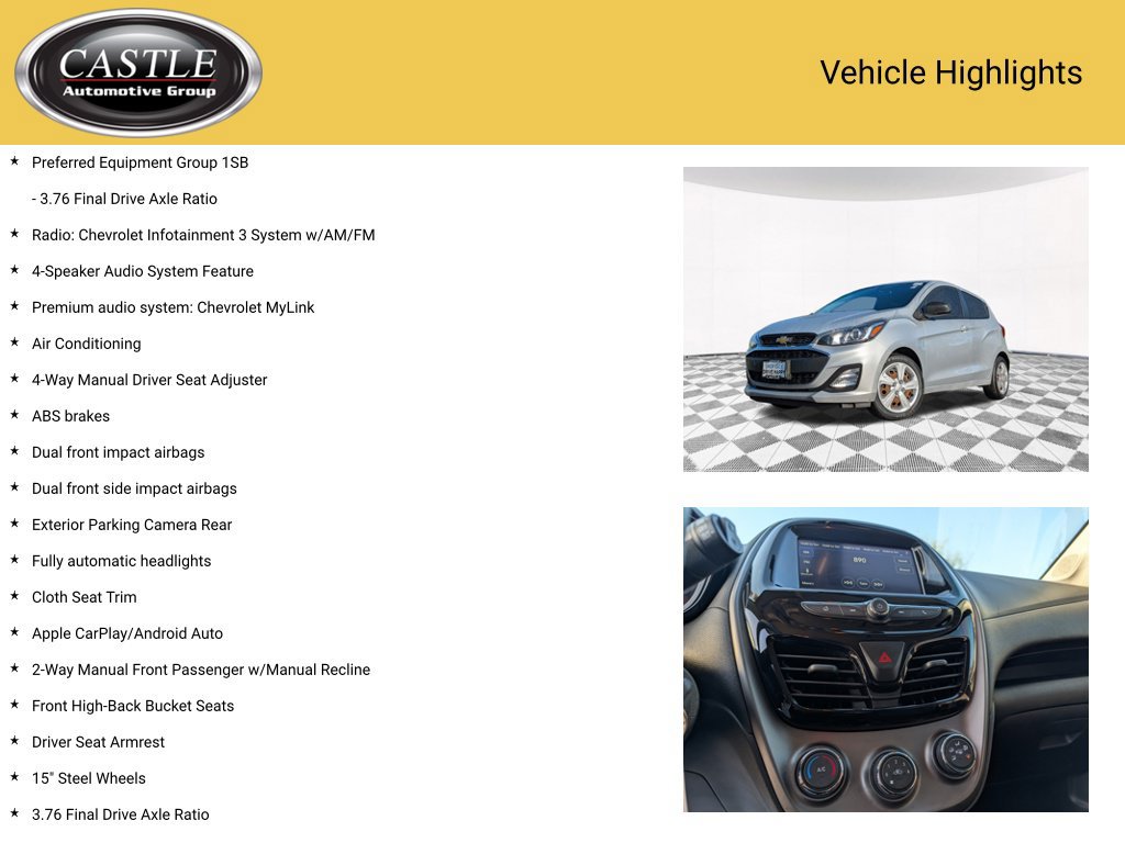 Used 2022 Chevrolet Spark LS FWD image 4