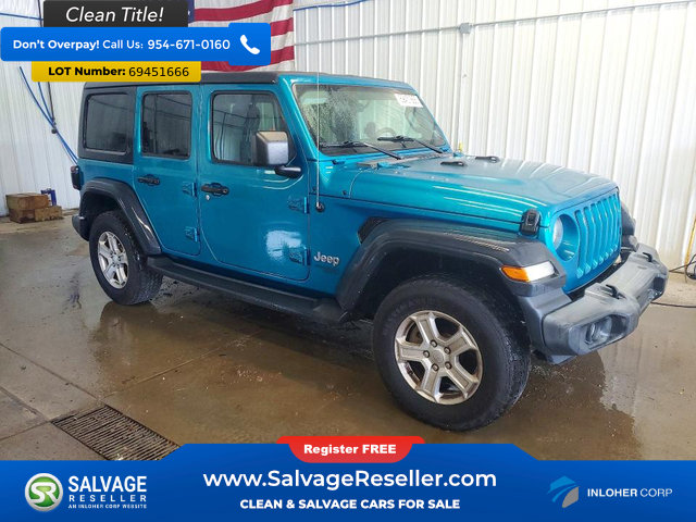 Used 2019 Jeep Wrangler Unlimited Sport S AWD/4WD image 5
