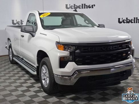 Certified 2025 Chevrolet Silverado 1500 W/T RWD image 1