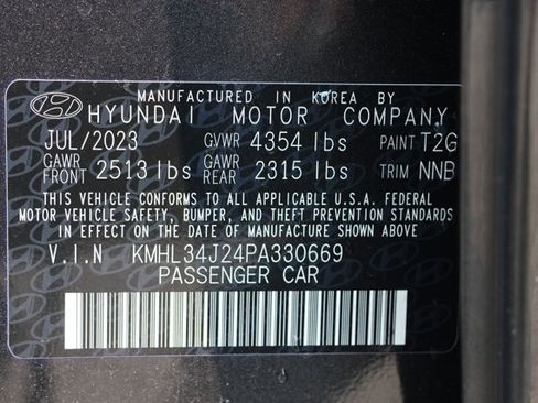 Used 2023 Hyundai Sonata Limited FWD image 16