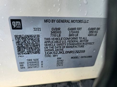 Used 2022 GMC Yukon XL Denali w/ Denali Premium Package image 34