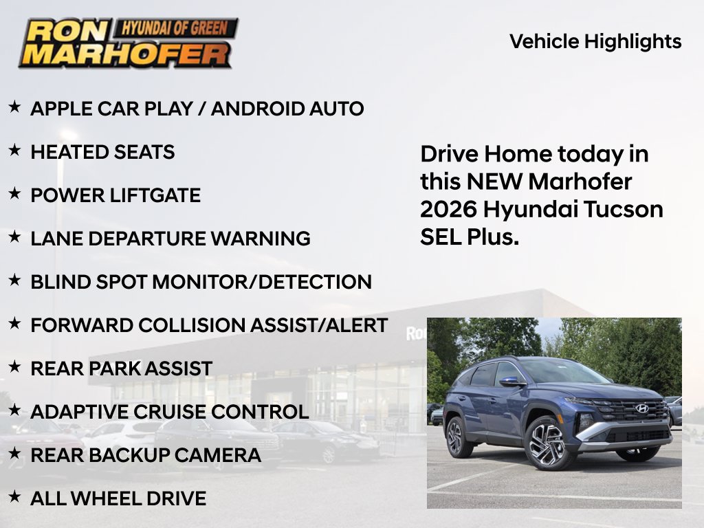 New 2026 Hyundai Tucson SEL Plus AWD/4WD image 15