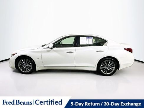 Used 2018 INFINITI Q50 Luxe w/ Essential Package (3.0T Luxe) image 4