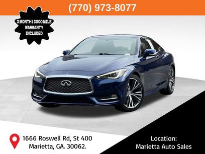 Used 2018 INFINITI Q60 3.0t Luxe w/ Sensory Package 3.0T Luxe