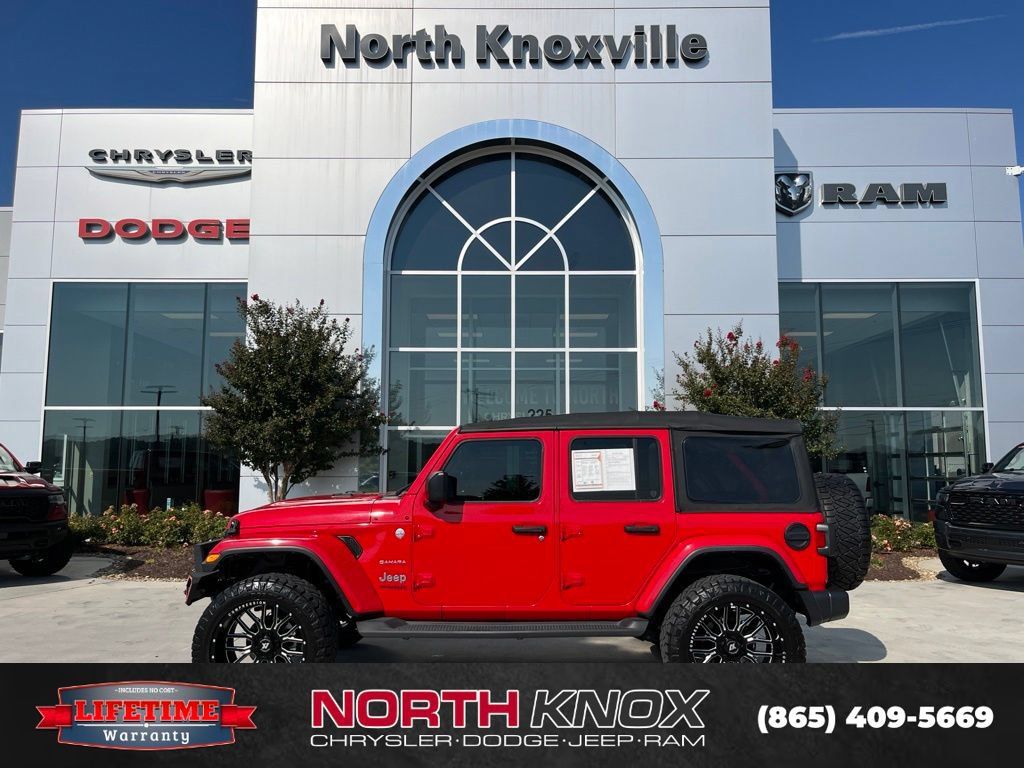 Used 2021 Jeep Wrangler Unlimited Sahara AWD/4WD image 2