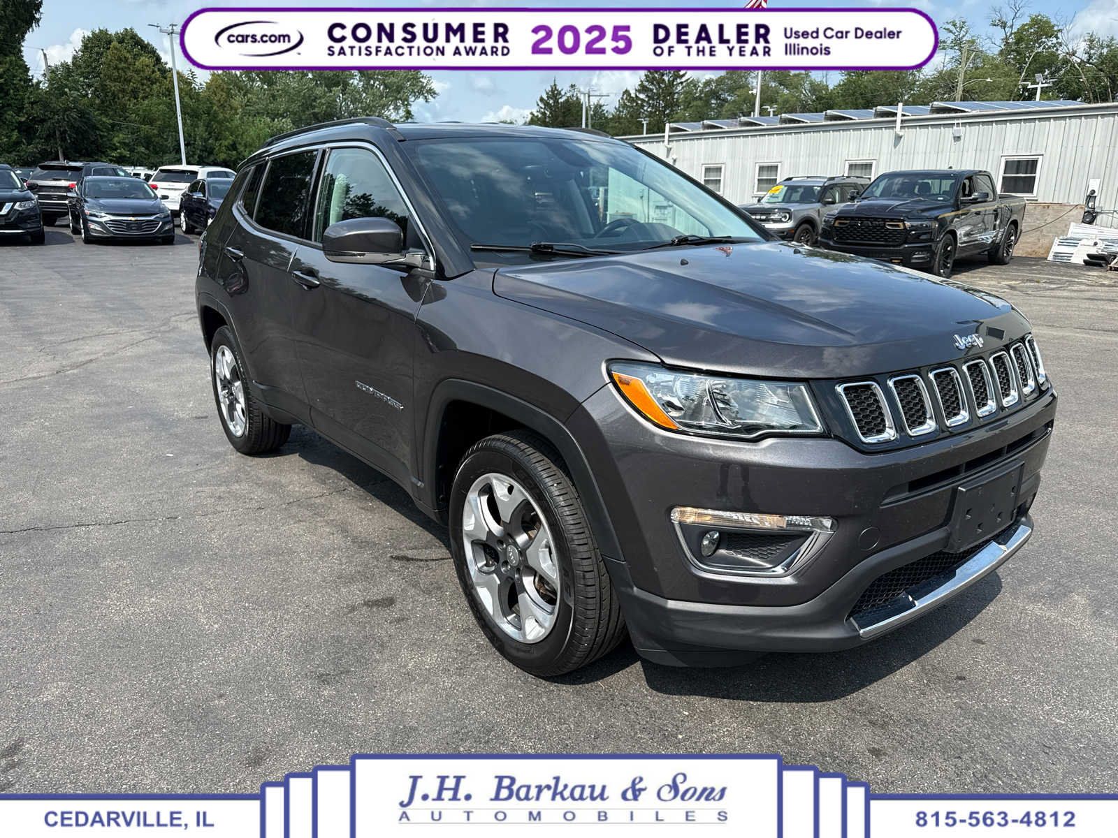Used 2018 Jeep Compass Limited AWD/4WD image 1