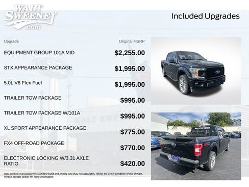 Certified 2018 Ford F150 XL w/ Equipment Group 101A Mid AWD/4WD image 12