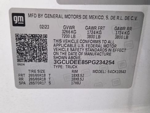 Used 2023 Chevrolet Silverado 1500 RST w/ Convenience Package II AWD/4WD image 33