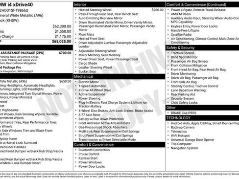 Used 2025 BMW i4 xDrive40i w/ Parking Assistance Package image 43