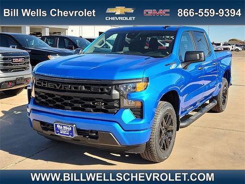 New 2026 Chevrolet Silverado 1500 Custom w/ Turbomax Blackout Package image 1