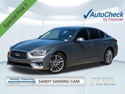 Used 2022 INFINITI Q50 Luxe w/ Cargo Package