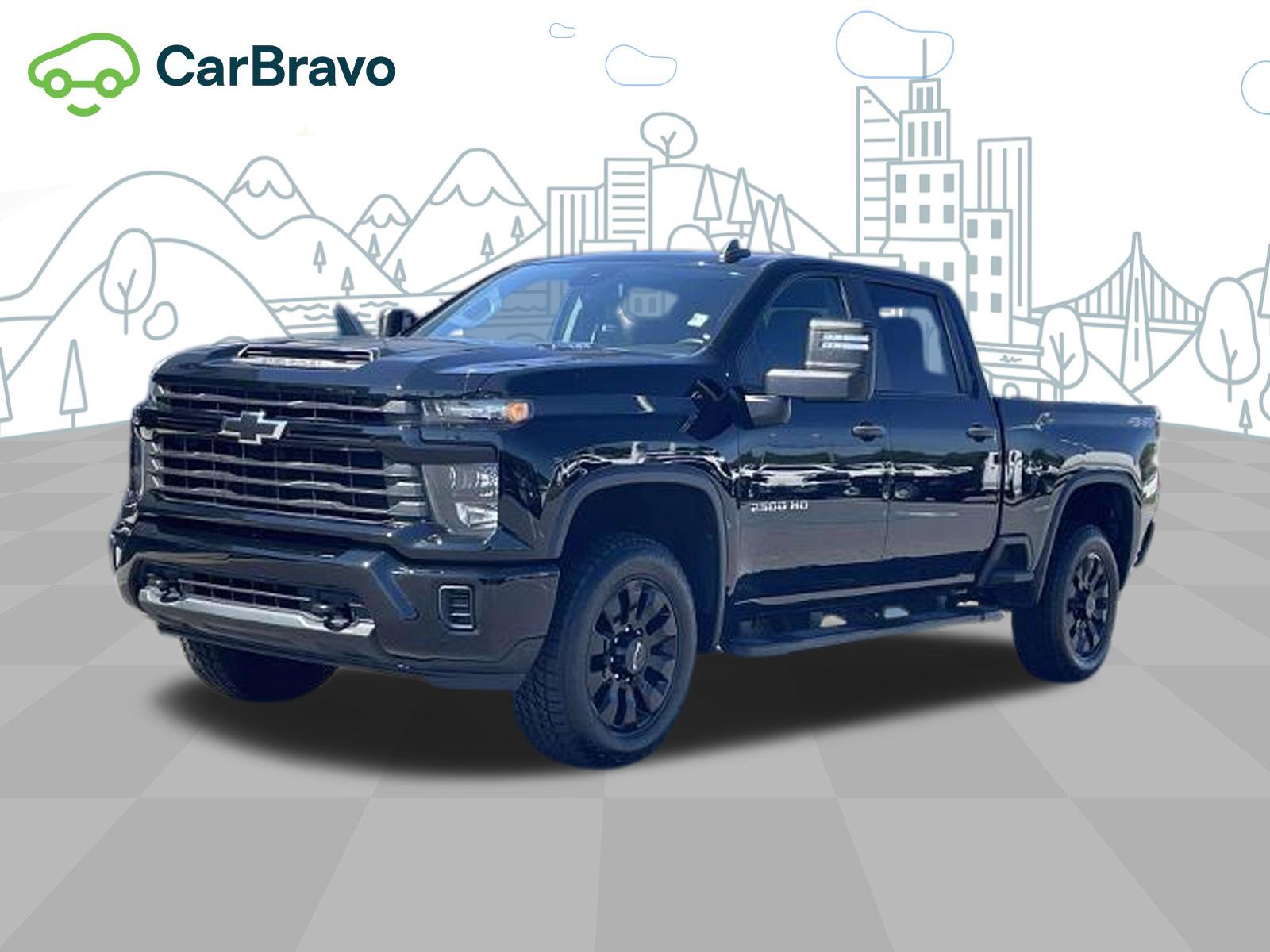 Certified 2024 Chevrolet Silverado 2500 Custom w/ Custom Value Package AWD/4WD image 1