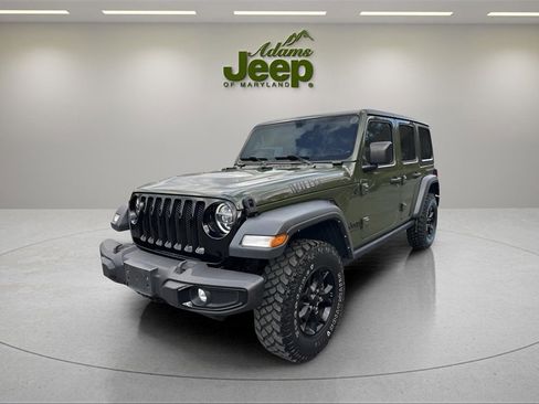 Used 2021 Jeep Wrangler Unlimited Sport image 2