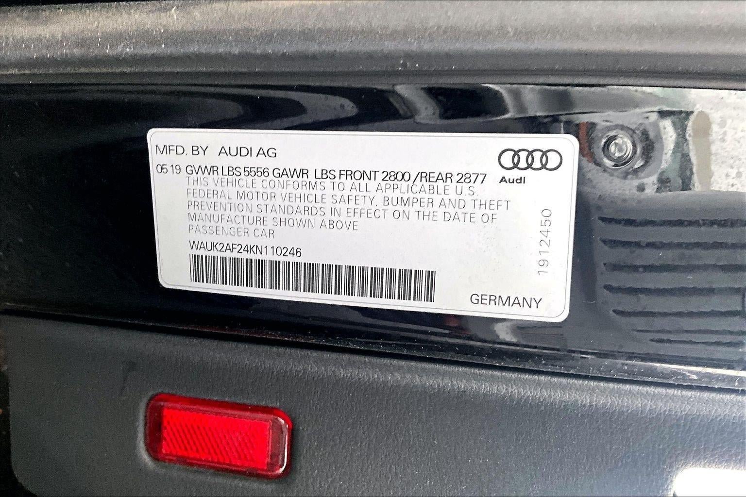 Used 2019 Audi A6 3.0T Premium w/ Convenience Package AWD/4WD image 4