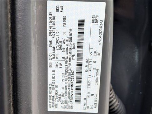 Used 2021 Ford F150 XLT w/ Equipment Group 302A High AWD/4WD image 20