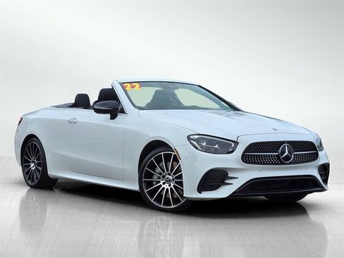Used 2022 Mercedes-Benz E 450 4MATIC Cabriolet image 2