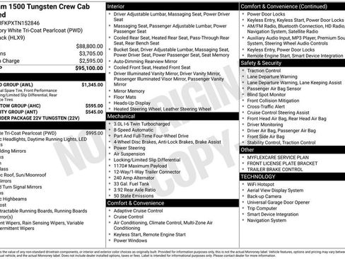New 2026 RAM 1500 Tungsten w/ Off Road Group image 32