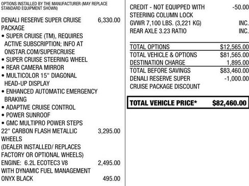 Used 2023 GMC Sierra 1500 Denali AWD/4WD image 19
