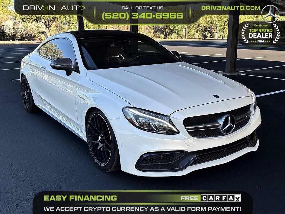 Used 2018 Mercedes-Benz C 63 AMG Coupe image 1