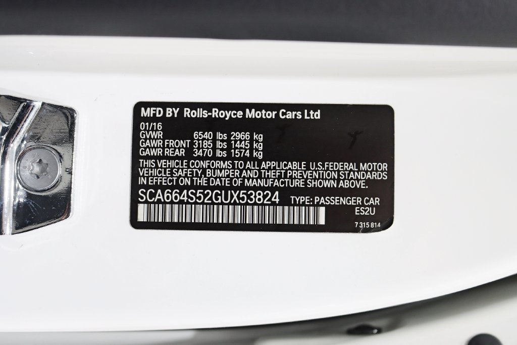 Used 2016 Rolls-Royce Ghost RWD image 45