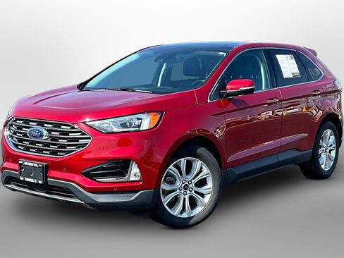 Used 2021 Ford Edge Titanium w/ Cargo Accessory Package AWD/4WD image 13