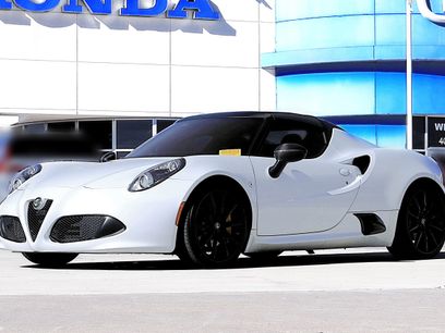 Used 2015 Alfa Romeo 4C Spider w/ Spider Track Package