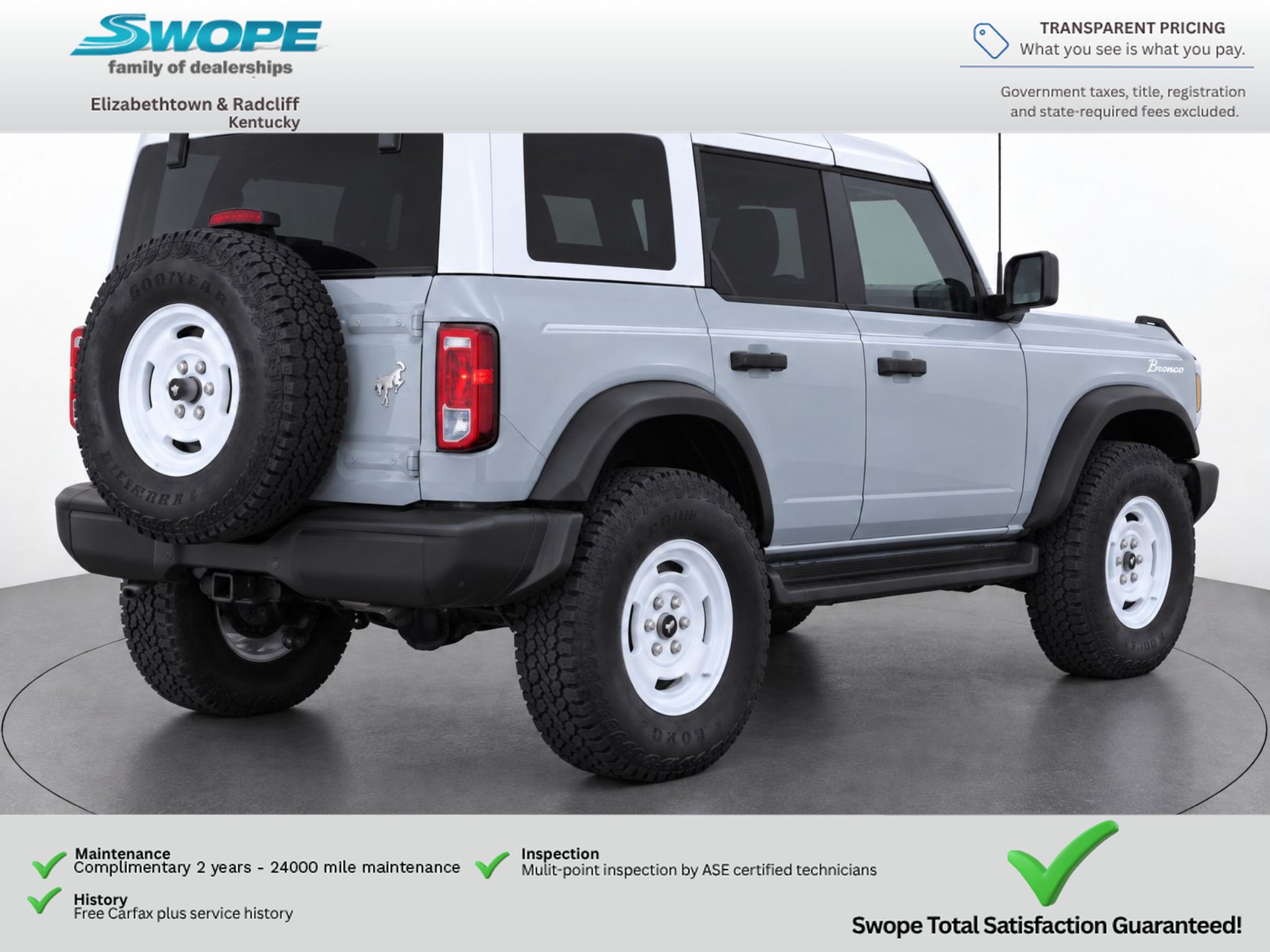 New 2026 Ford Bronco Heritage Edition AWD/4WD image 7