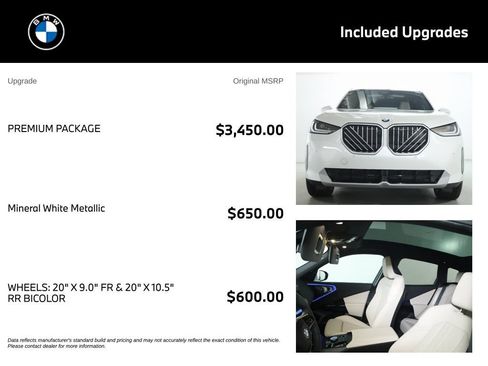 Used 2026 BMW X3 xDrive30i w/ Premium Package AWD/4WD image 4
