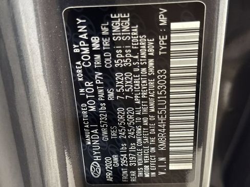 Used 2020 Hyundai Palisade SEL w/ Premium Package FWD image 35