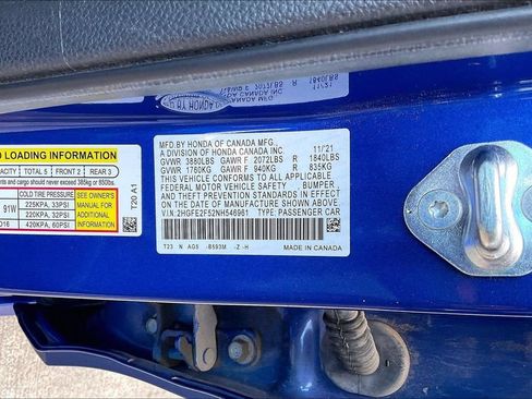 Used 2022 Honda Civic Sport image 34